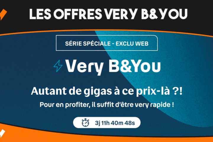 Les offres promos Very B&YOU