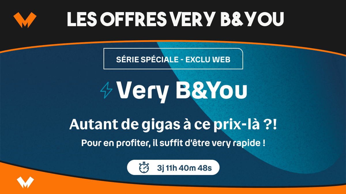 Les offres promos Very B&YOU