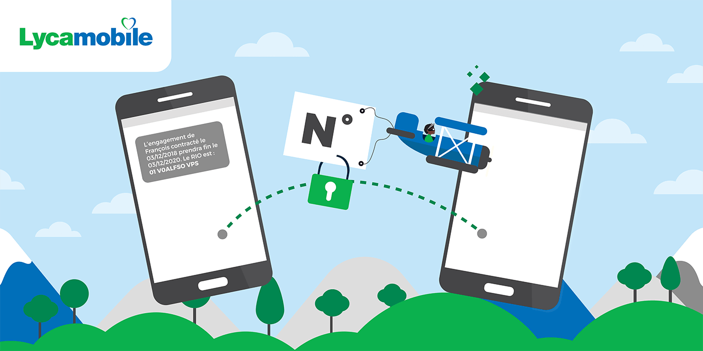 rio lycamobile par sms