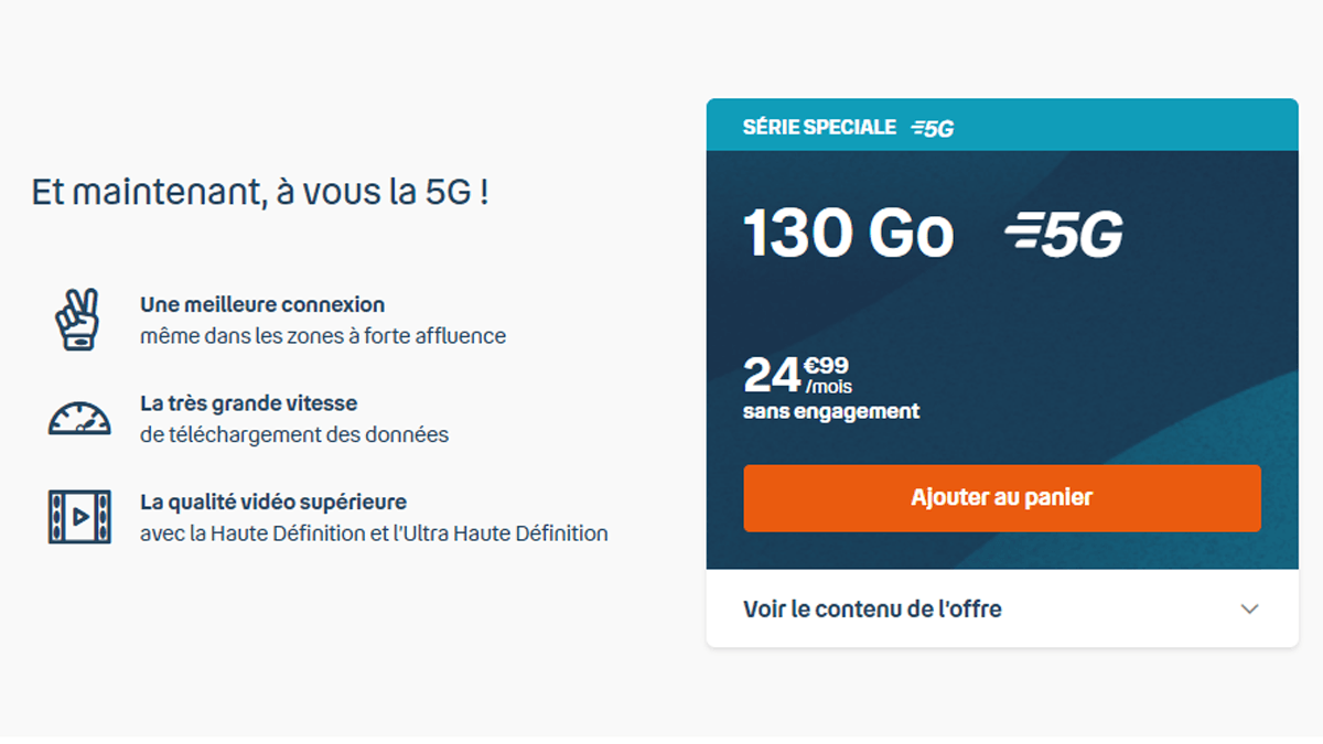 Forfait 5G B&YOU