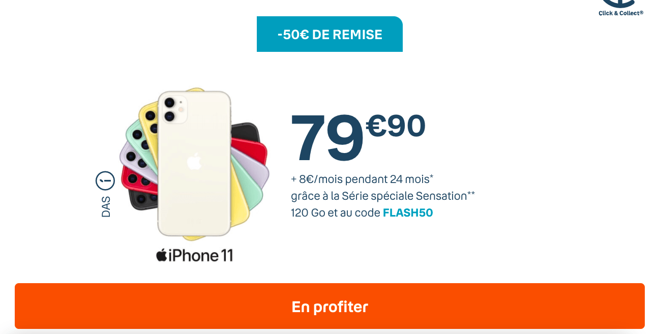 iPhone 11 pas cher