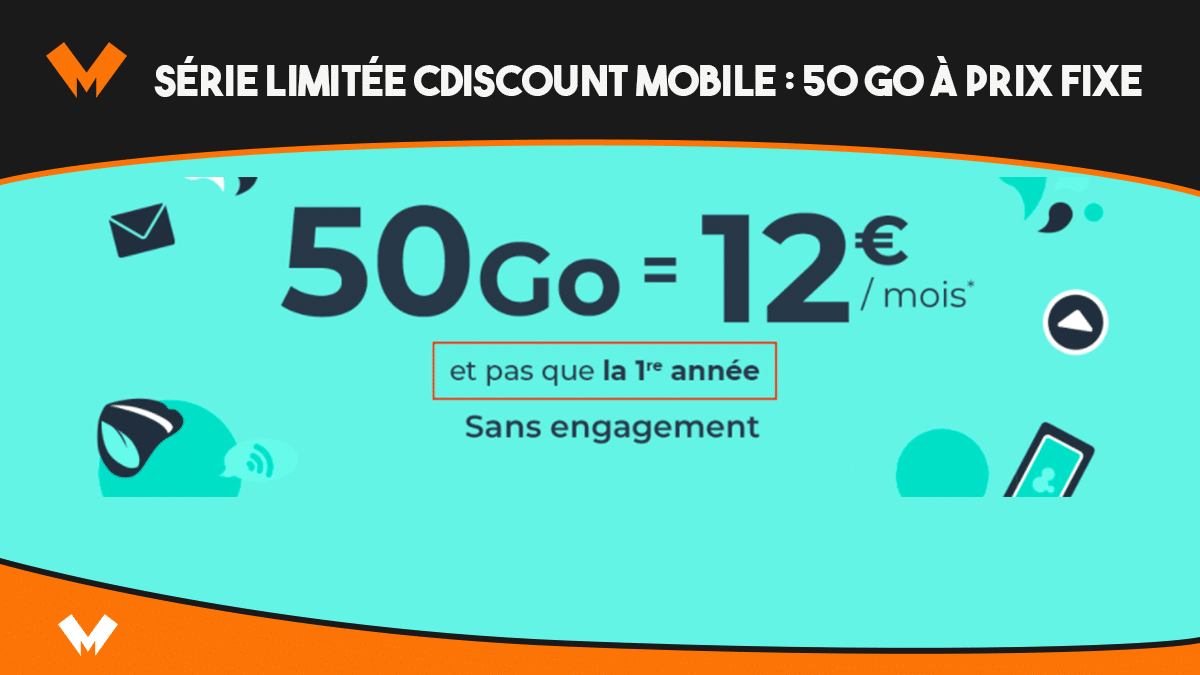 serie limitee cdiscount mobile