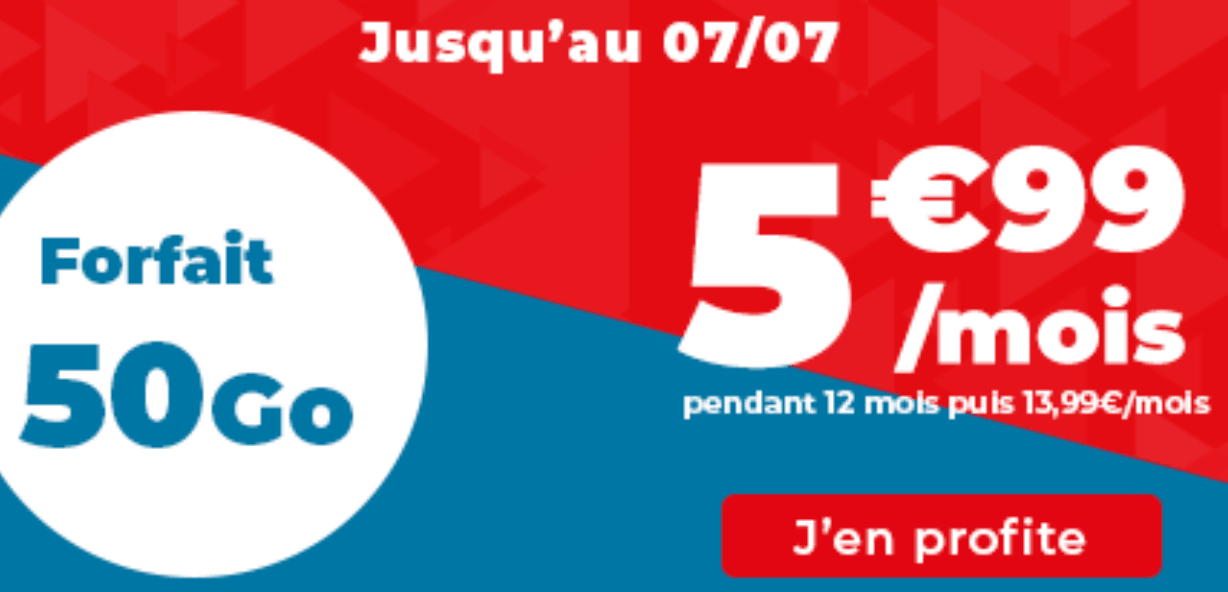 Auchan Telecom forfait 4G pas cher