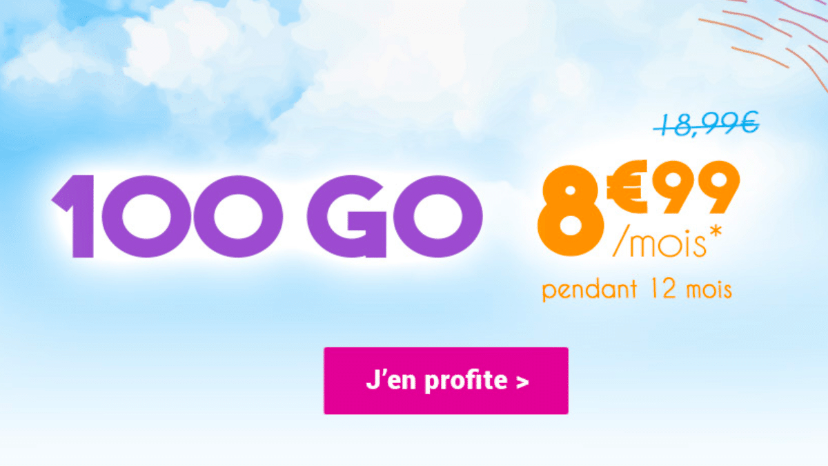 L'offre de Coriolis Telecom, 100 Go pour 8,99