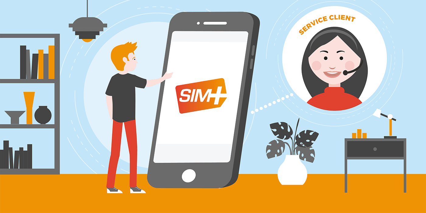 SIM+ : contacter le service client