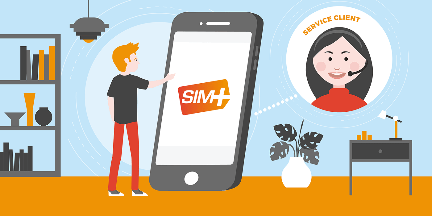 Ligne Restreinte Peut On Envoyer Des Sms Comment contacter le service client SIM+ en cas de problème ?