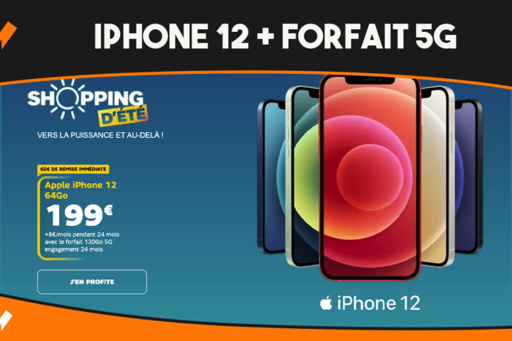 iPhone 12 forfait 5G