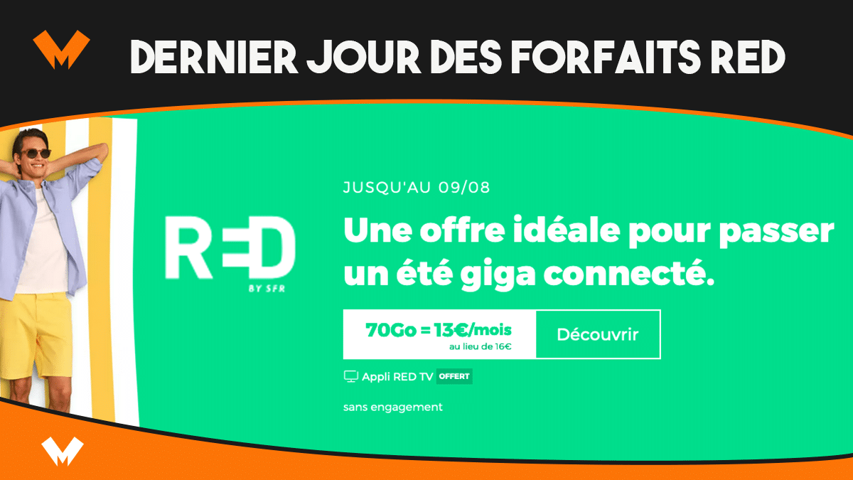Les forfaits RED by SFR