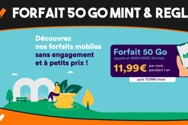 forfaits mobiles 50 go reglo mobile mint mobile