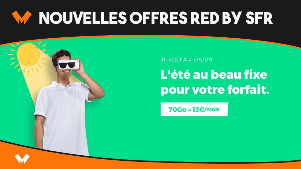 nouvelles offres red by sfr