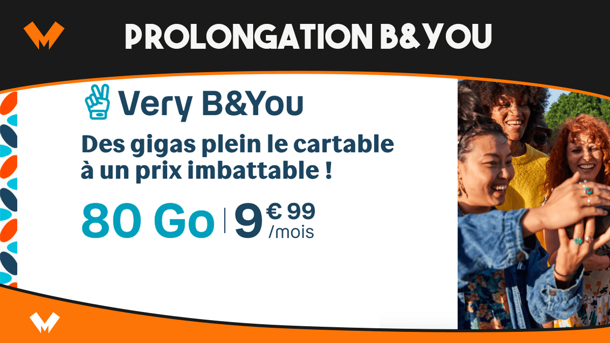 Prolongation forfait en promo Bouygues