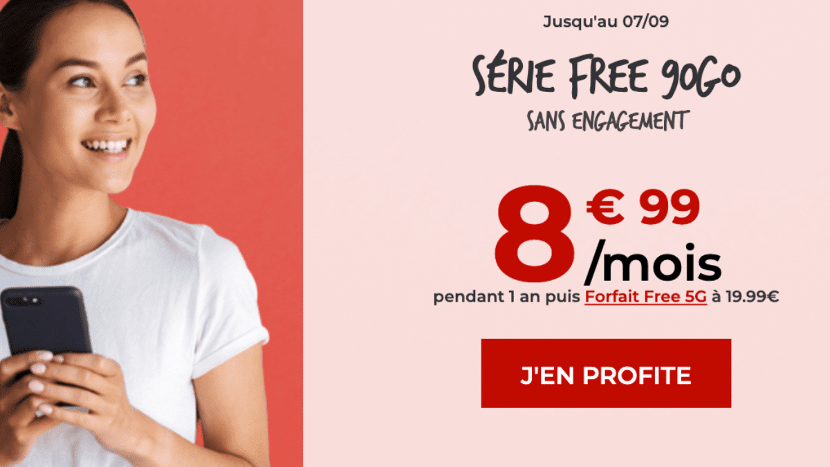 Récap 28 août forfait mobile Free