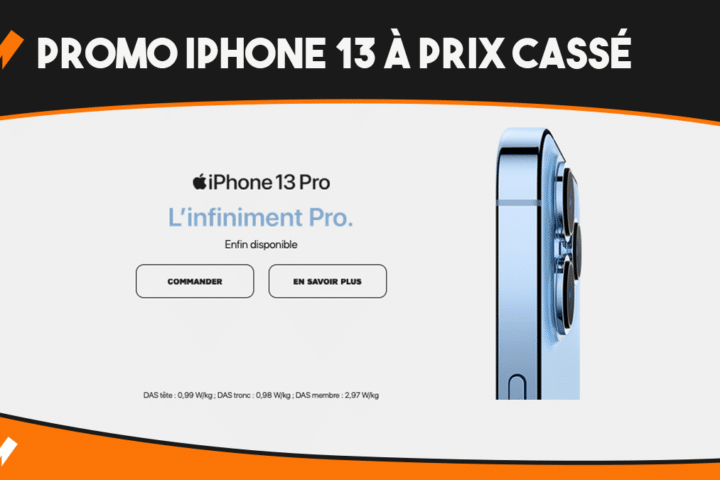 Promo iPhon 13 à prix cassé