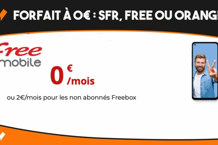 forfait 0 euro sfr free orange