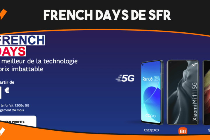 French Days SFR smartphones un euro