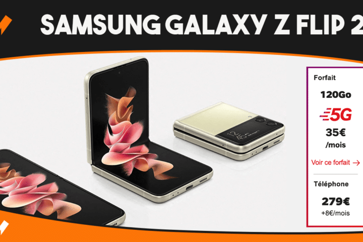 Samsung Galaxy Z Flip 3 en promo chez SFR