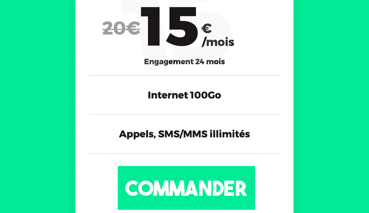 Forfait 100 Go RED DEAL RED by SFR en promo