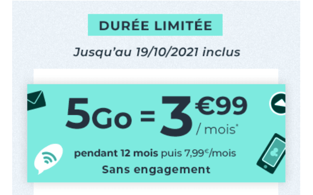 Forfait mobile Cdiscount