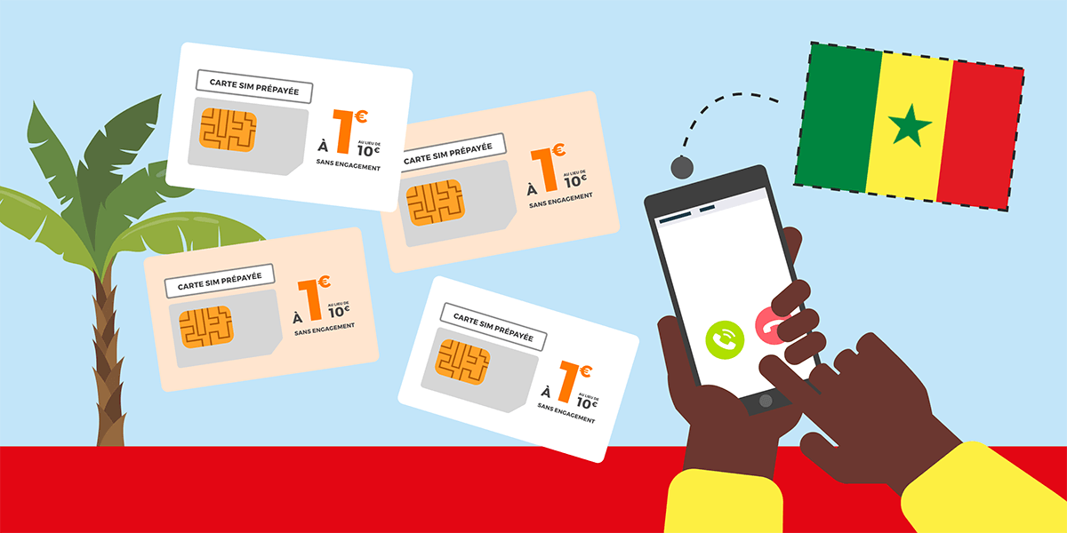 Les cartes SIM pour Sénégal