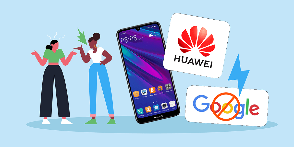 Fin de Google (Android) sur les téléphones Huawei : que faire