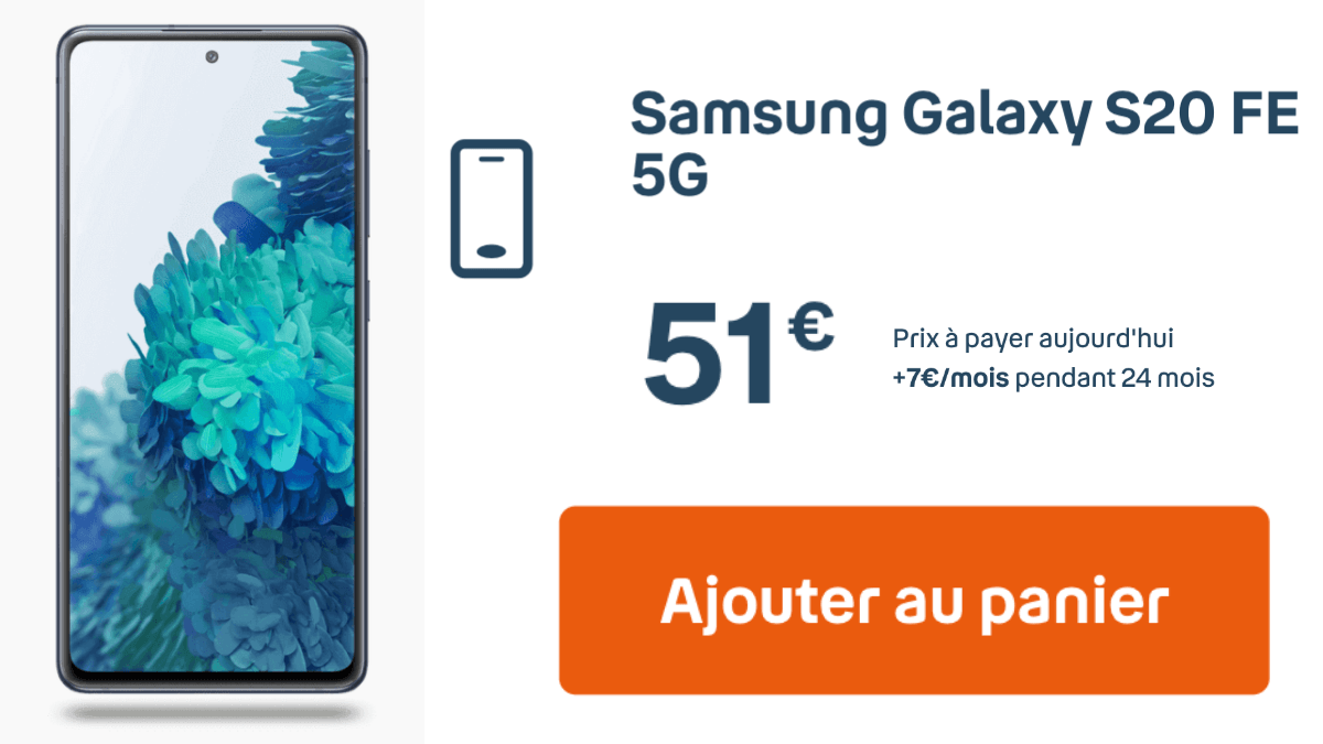 Galaxy S20 FE 5G de Bouygues