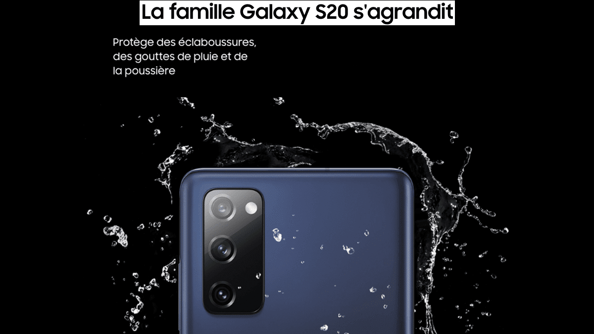 Le Samsung Galaxy S20 FE est en promo chez SFR et Bouygues Telecom