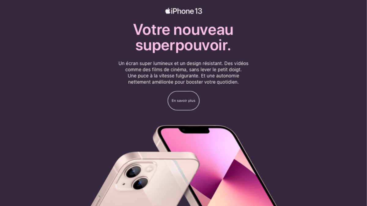 iPhone 13 chez Bouygues Telecom