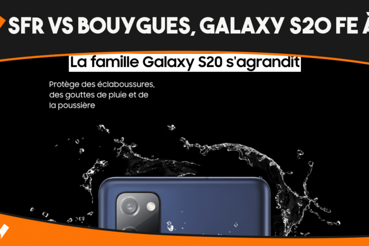 Le Samsung Galaxy S20 FE 5G à 1€