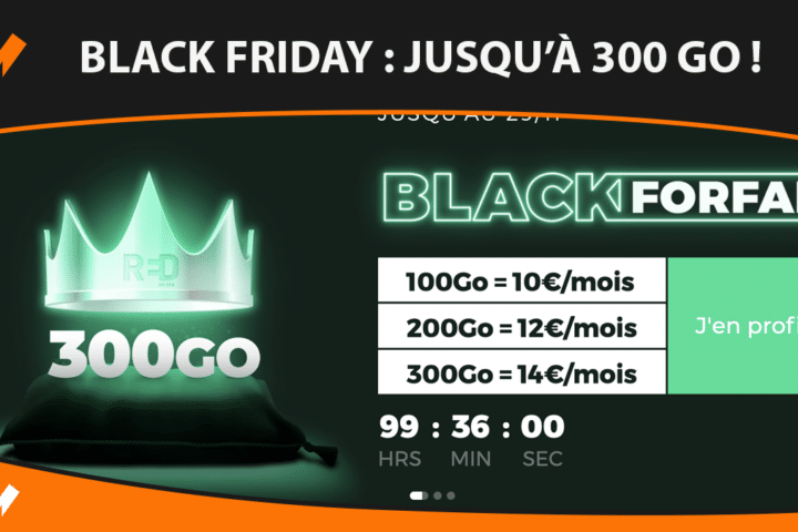 Black Friday Forfait RED