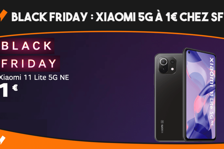 Xiaomi 11 Lite 5G NE SFR en promo Black Friday