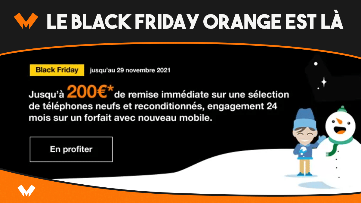 Le Black Friday d'Orange