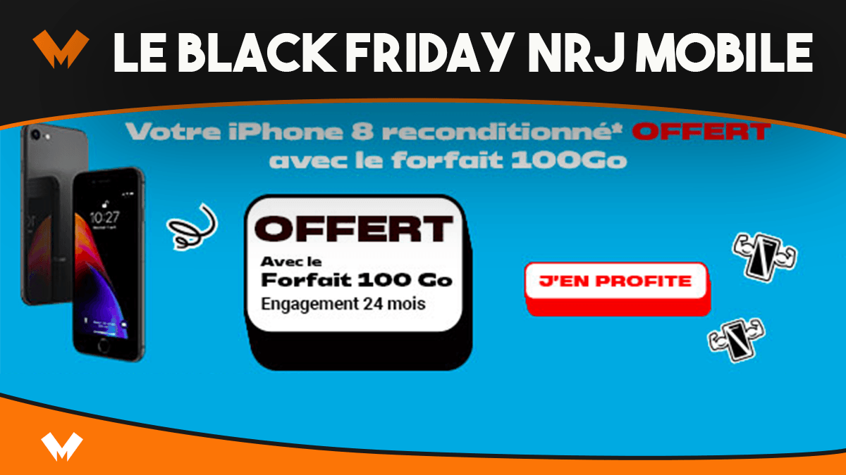 Black Friday NRJ Mobile