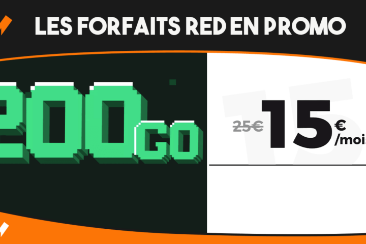 Forfait en promo nouveau RED by SFR