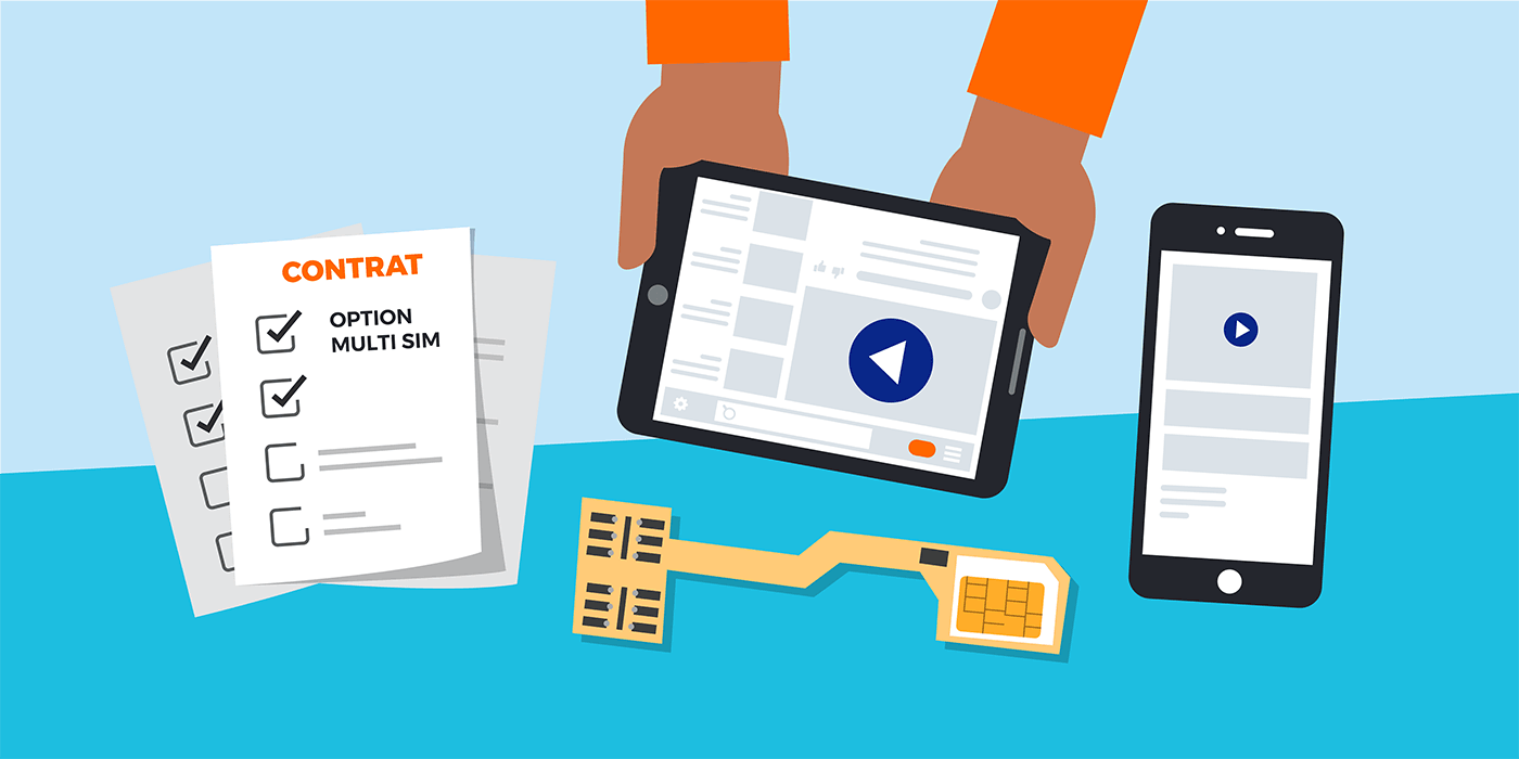 Les abonnements mobiles Multi-SIM