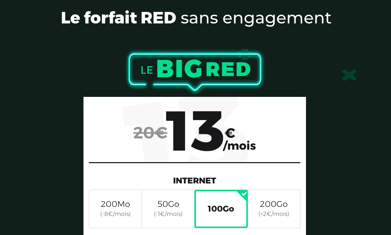 black friday RED by SFR
