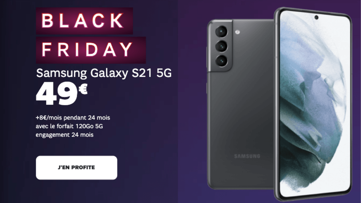 Samsung Galaxy S21 Black Friday SFR