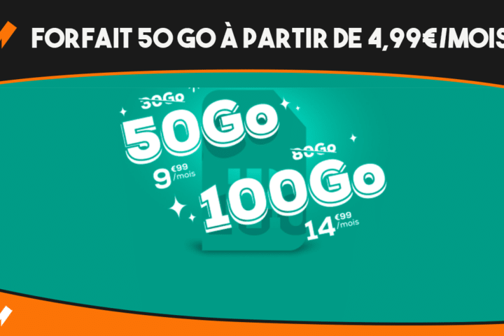 Forfait 50 Go La Poste Mobile Prixtel