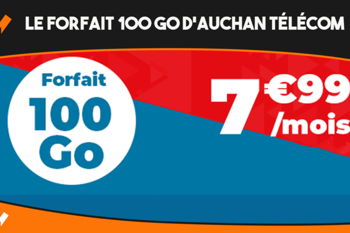 forfait 100 go auchan telecom