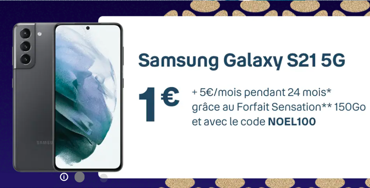 Le Samsung Galaxy S21 chez Bouygues Telecom