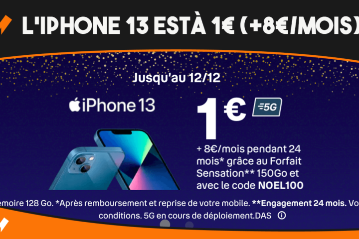 l'iPhone 13 de Bouygues Telecom