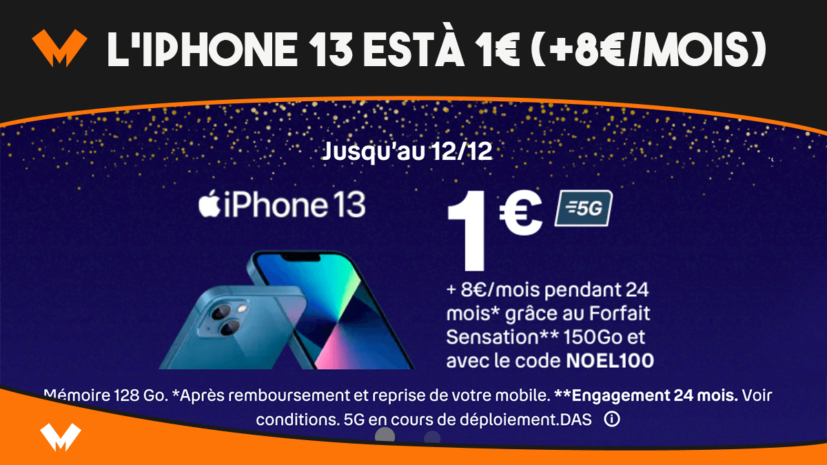 l'iPhone 13 de Bouygues Telecom
