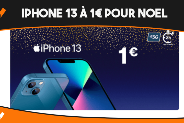 iPhone 13 un euro Noël Bouygues