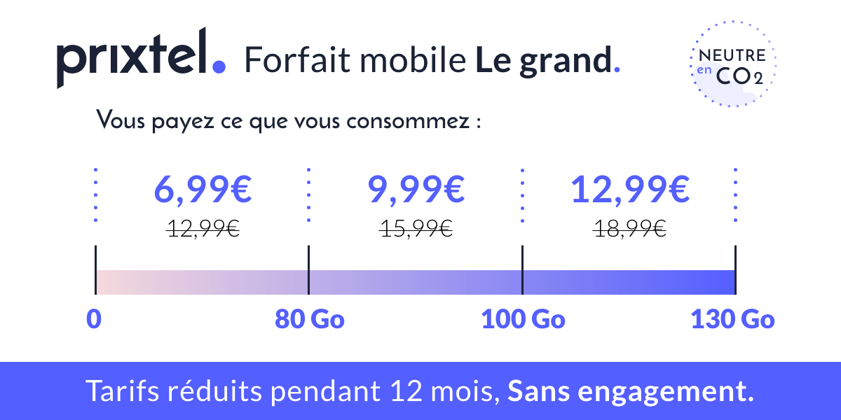Grand forfait mobile