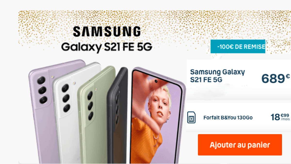 Samsung Galaxy S21 FE pas cher