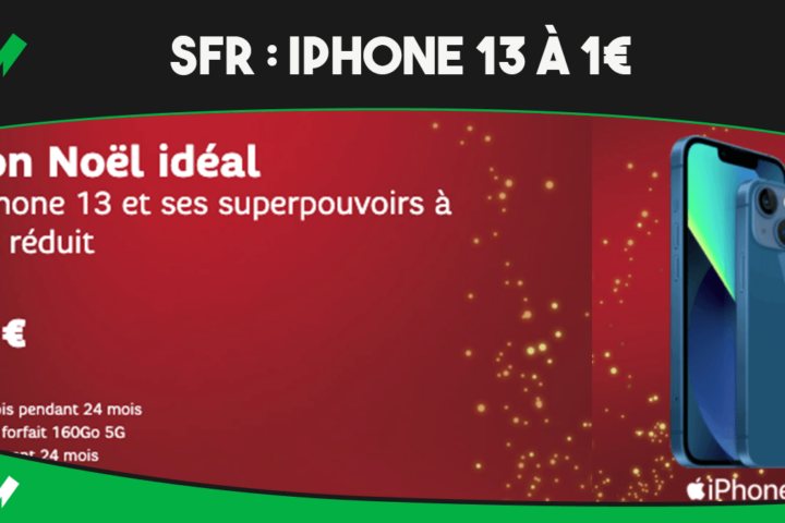 iPhone 13 avec SFR 2022
