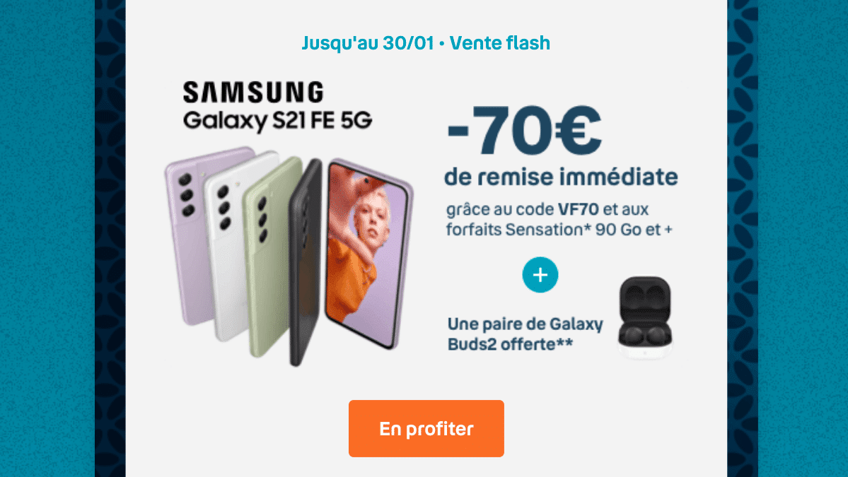Samsung Galaxy S21 FE Bouygues
