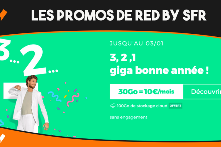 les forfaits en promo de RED by SFR