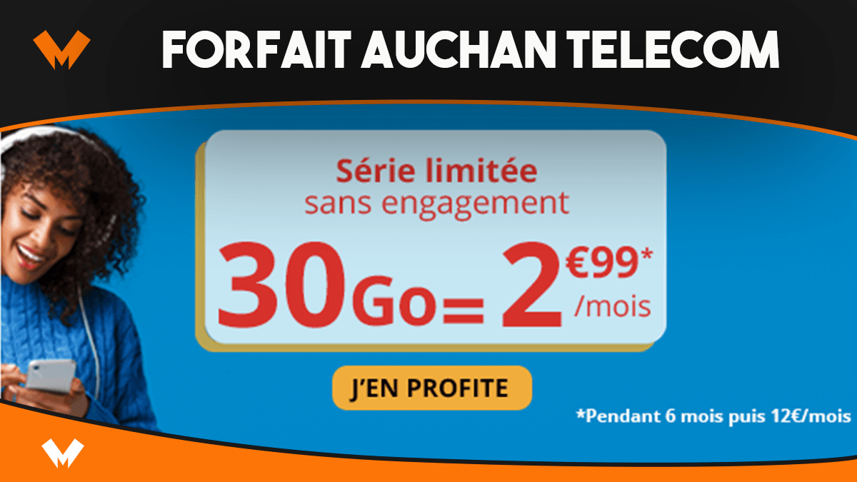 Forfait Auchan Telecom