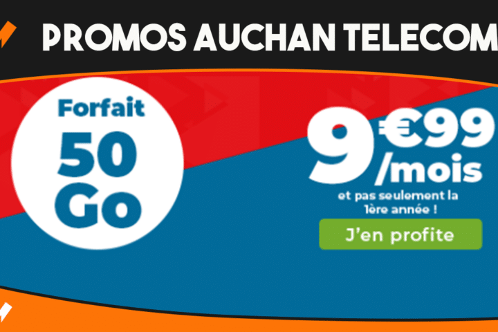 Les promotions Auchan Telecom