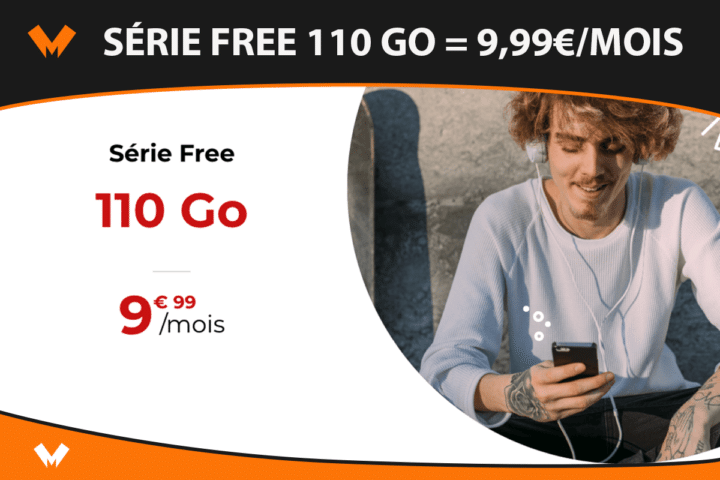 Forfait mobile Série Free 110 Go